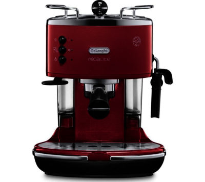 DELONGHI  Icona Micalite ECOM 311.R Coffee Machine - Red